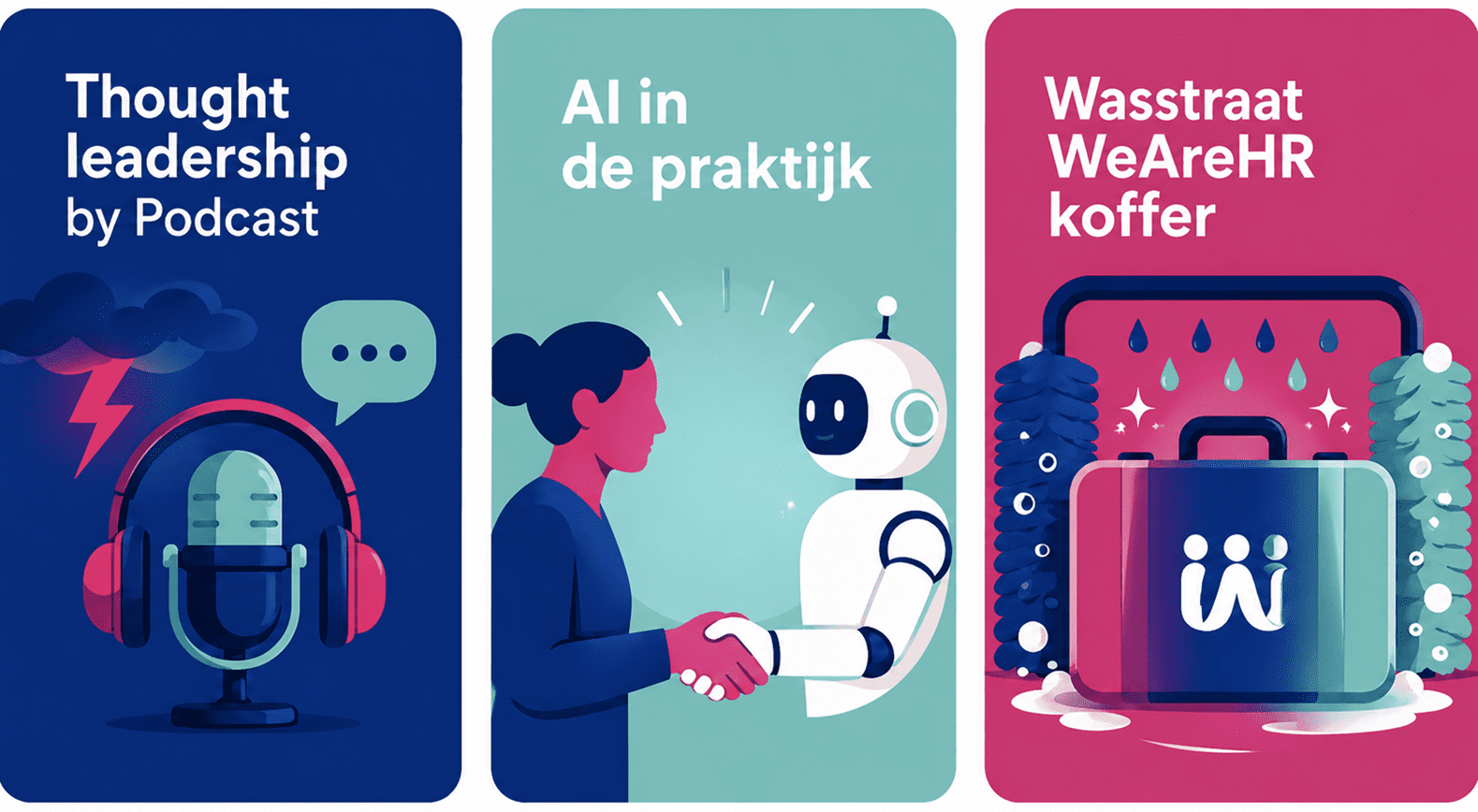 aankondiging WAT meeting over zakelijk inzetten van podcasts en AI in de HR praktijk