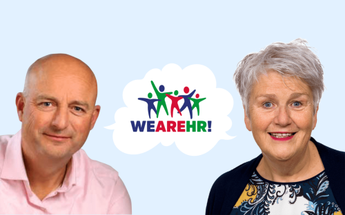 Michel van Manen, interim HR-adviseur WeAreHR! Carolien de Jong, manager Careander
